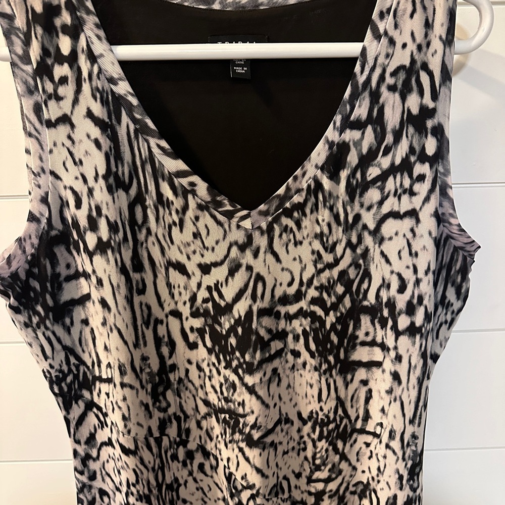 Tribal Maxi Dress, Size Large - Picture 2 of 6